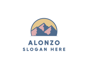 Mountain Adventure Trip logo design