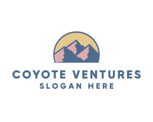 Mountain Adventure Trip logo design