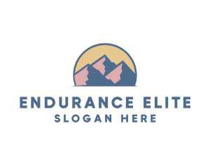 Mountain Adventure Trip logo design