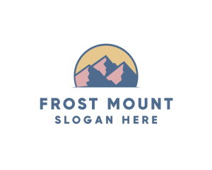 Mountain Adventure Trip logo design