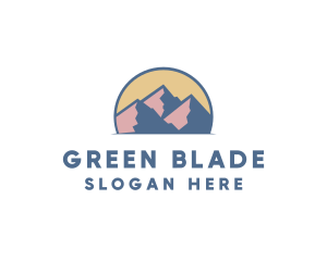 Mountain Adventure Trip logo design