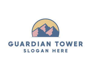 Mountain Adventure Trip logo design