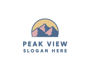 Mountain - Mountain Adventure Trip logo design