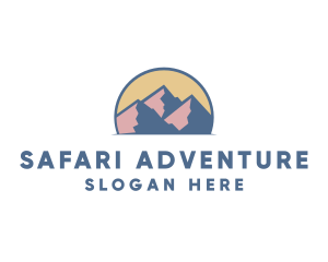 Mountain Adventure Trip logo design