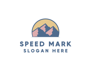 Mountain Adventure Trip logo design