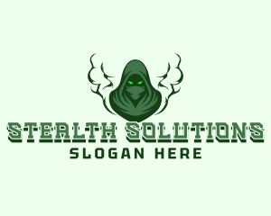 Stealth - Gaming Ninja Player logo design