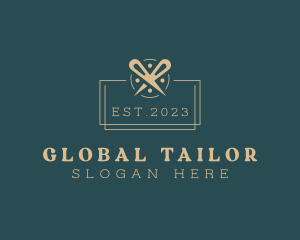 Needle Thread Tailoring logo design