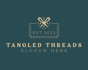 Needle Thread Tailoring logo design