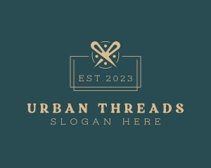 Needle Thread Tailoring logo design