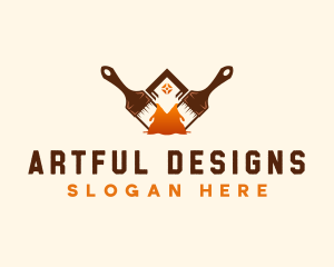 Remodeling Art Construction logo design