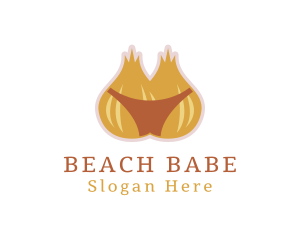 Sexy Garlic Bikini logo design