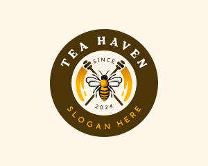 Bee Honey Apiary logo design