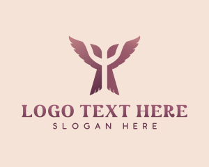 Therapist - Therapy Wings Psychology logo design