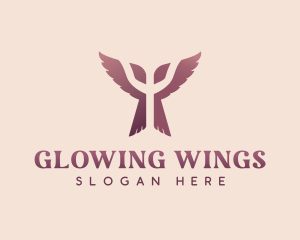 Therapy Wings Psychology logo design