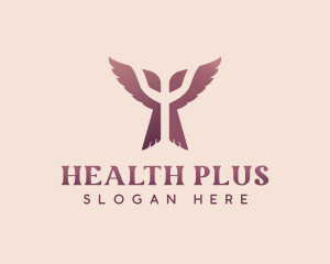 Therapy Wings Psychology logo design