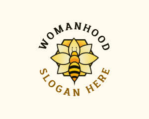 Honey Bee Apiary Logo