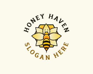 Apiary - Honey Bee Apiary logo design