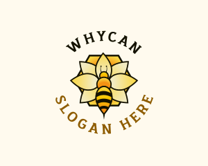 Bees - Honey Bee Apiary logo design