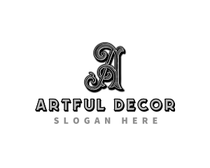 Victorian Decorative Boutique logo design