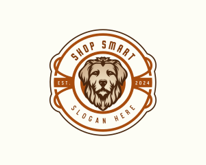 Smart Dog Grooming logo design