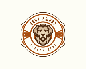 Smart Dog Grooming logo design