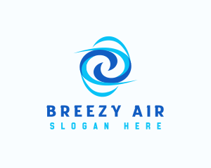 HVAC Air Conditioning logo design