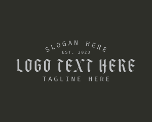 Gothic Urban Apparel logo design