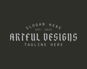 Gothic Urban Apparel logo design