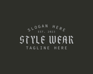 Gothic Urban Apparel logo design