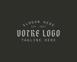 Wordmark - Gothic Urban Apparel logo design