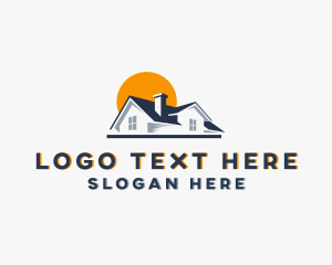 Roofing - Home Accommodation Property logo design
