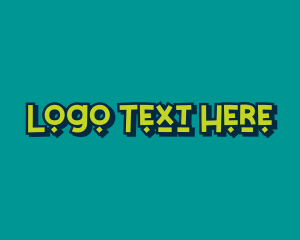 Pop Art Wordmark Logo