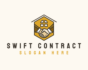 Contract - Handshake House Realtor logo design