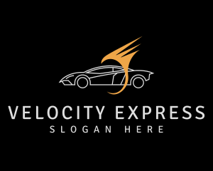 Speed Car Auto logo design