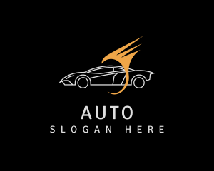 Speed Car Auto logo design