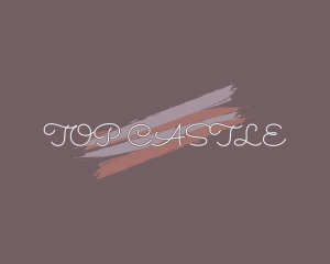 Watercolor - Cursive Cosmetic Business logo design