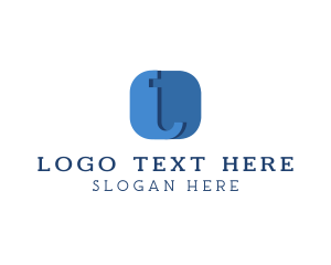 Puzzle - Simple Modern Letter T logo design