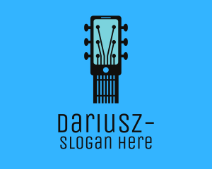 String - Acoustic Music Instrument Mobile App logo design