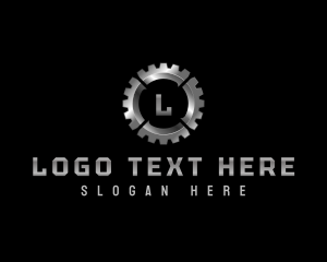Industrial Gear Cogwheel logo design