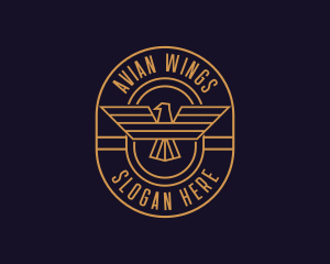 Avian - Eagle Avian Bird logo design