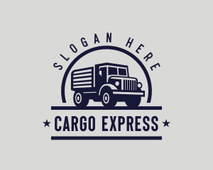 Trucking Cargo Vehicle logo design