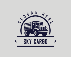 Trucking Cargo Vehicle logo design