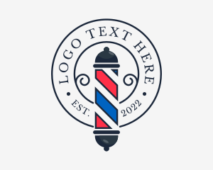 Barber - Barber Shop Seal logo design