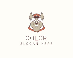 Animal - Captain Dog Pet logo design