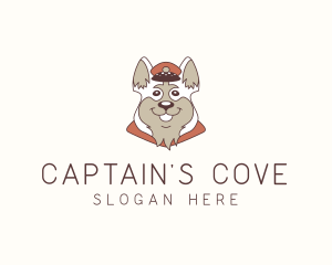 Captain - Captain Dog Pet logo design
