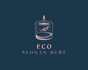 Scented Floral Candle Logo