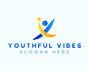 Youth - People Youth Leader logo design