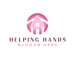 Hands - Globe Hands Care logo design