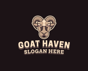 Goat Avatar Ram logo design