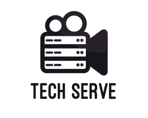 Server - Video Camera Servers logo design